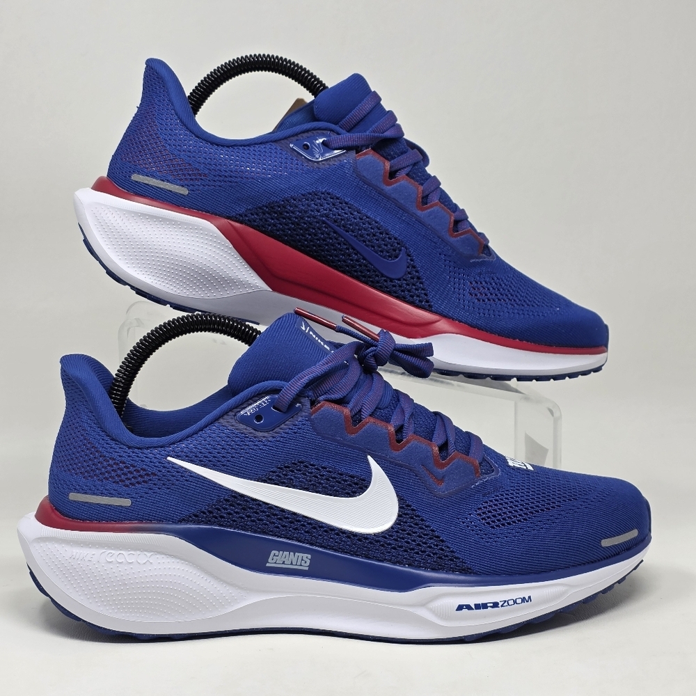 Nike Air Zoom Pegasus 41 New York Giants FZ5088-400 Shoes Men's Size 10.5 New - Picture 2 of 10